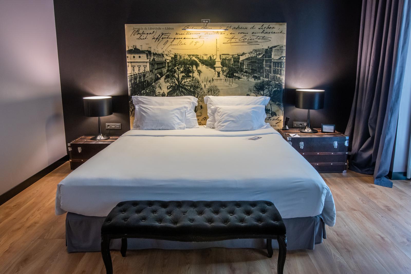 138 Liberdade Hotel Lisboa Eksteriør billede A bedroom at the hotel