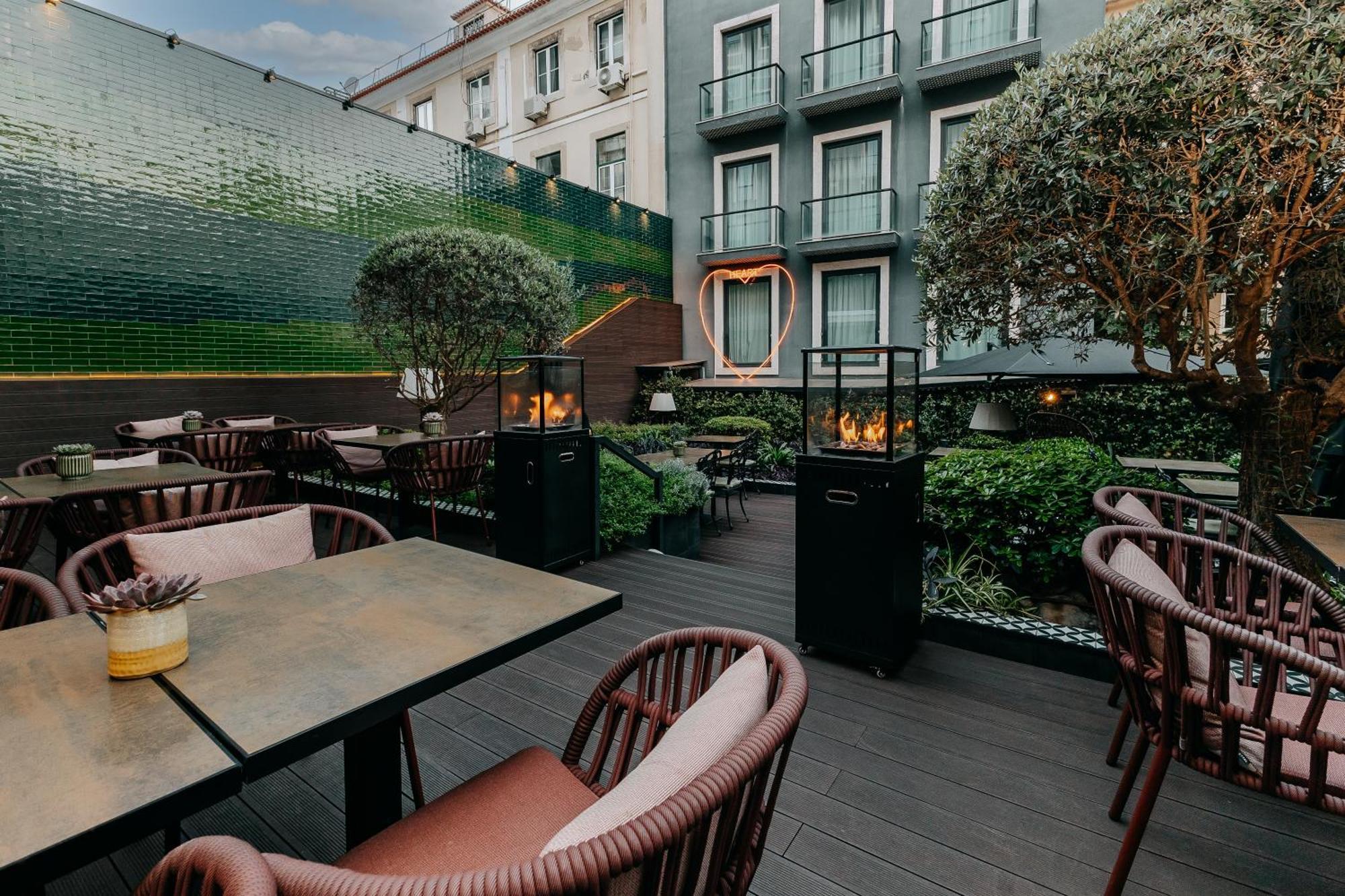 138 Liberdade Hotel Lisboa Eksteriør billede The Garden